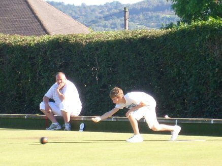 Kenny Hoare in action