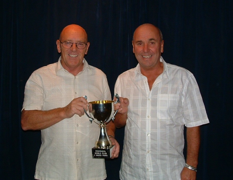 Presentation Night 2006 - 2 Wood Pairs Winners