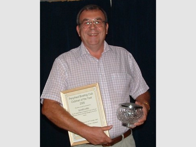 Presentation Night 2005 - Clubman Award